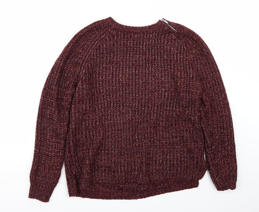 Papaya Womens Purple   Pullover Jumper Size M