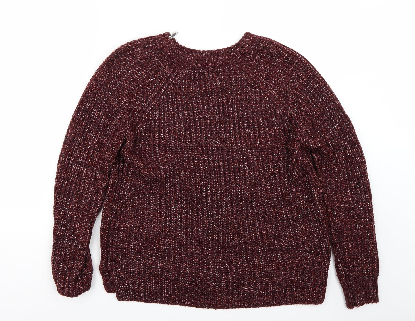 Papaya Womens Purple   Pullover Jumper Size M