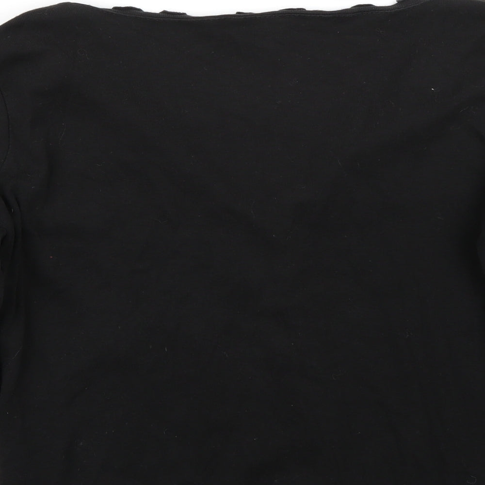MIA Womens Black   Cardigan Jumper Size 14