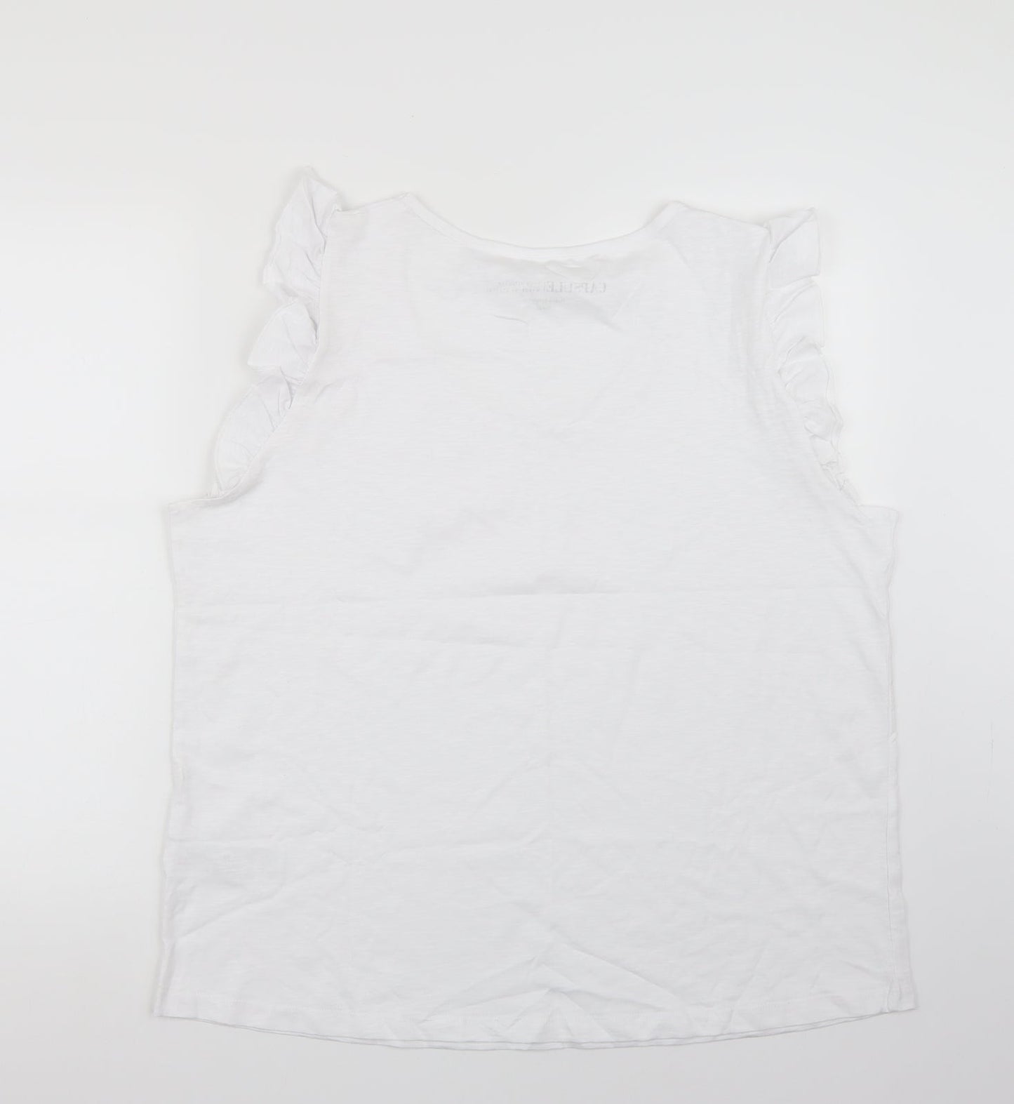 Capsule Womens White   Basic T-Shirt Size 22