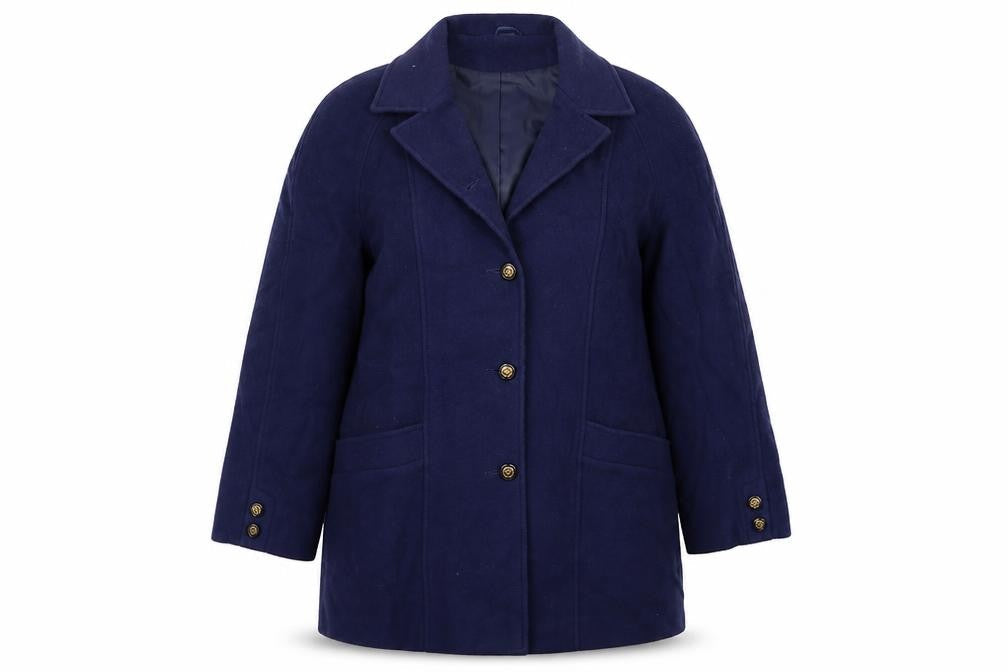 Millburn Womens Purple   Jacket Coat Size 14