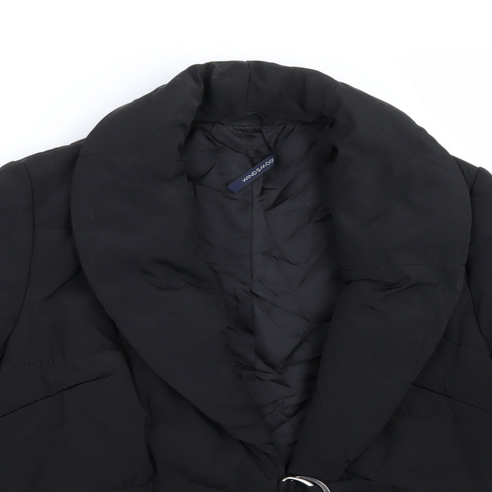 Windmoor Womens Black   Jacket Coat Size 10