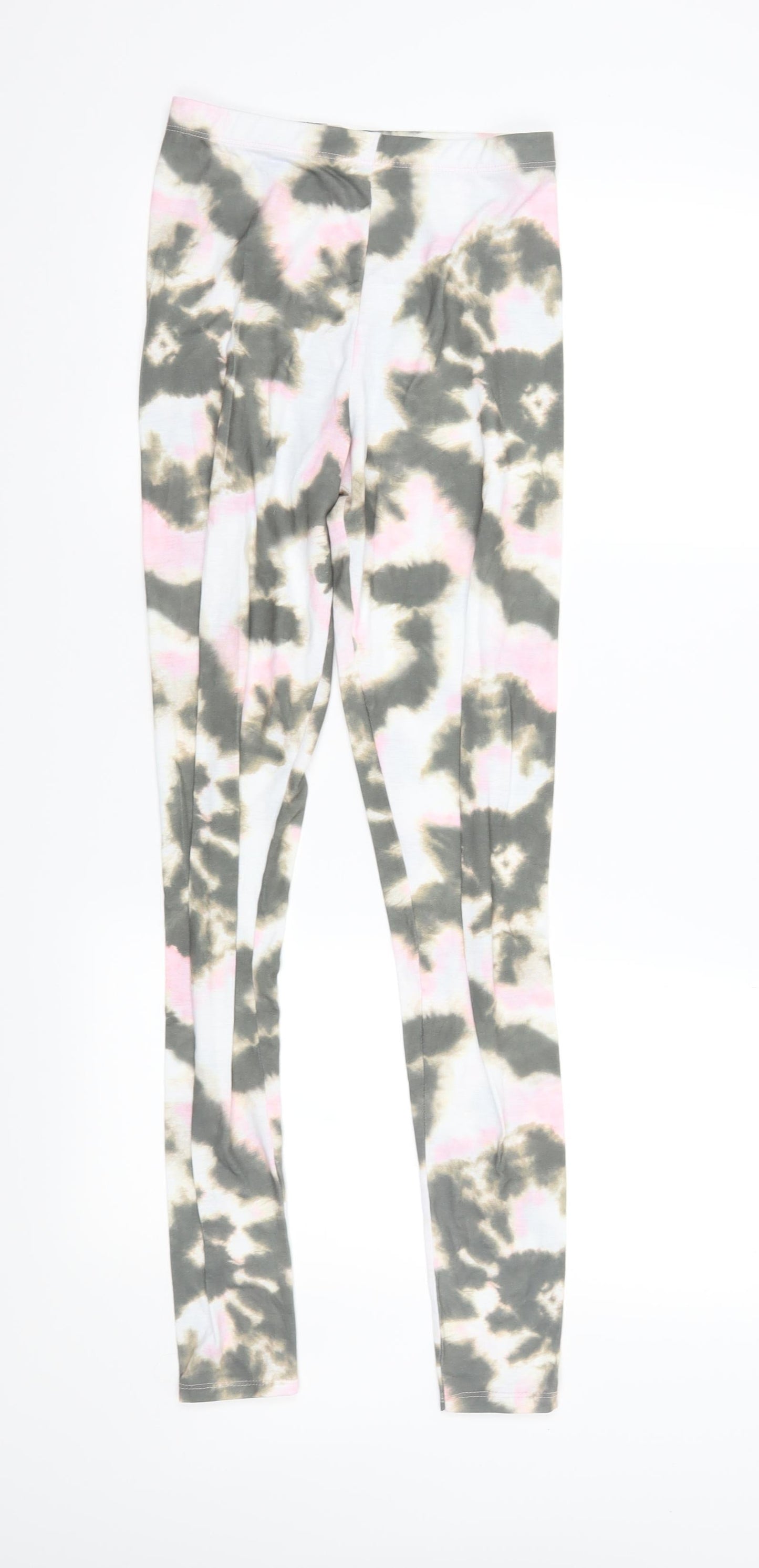 ASOS Womens Brown Camouflage Jersey Carrot Leggings Size 6 L30 in
