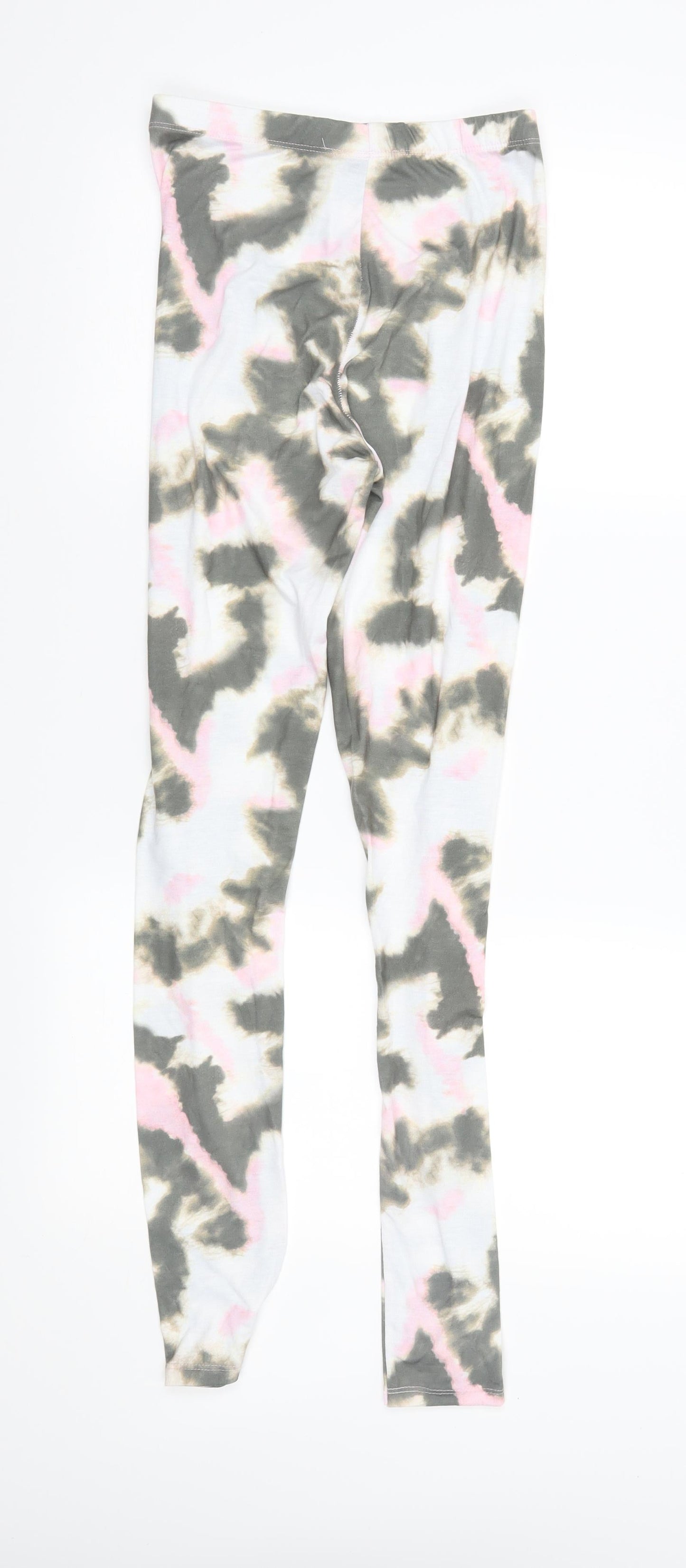ASOS Womens Brown Camouflage Jersey Carrot Leggings Size 6 L30 in