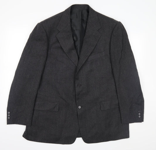 West Brook Mens Grey   Jacket Suit Jacket Size 44