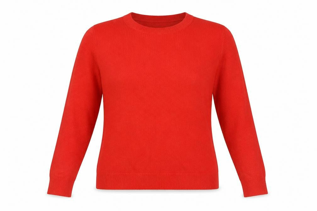 Marks & Spencer Womens Red  Knit Pullover Jumper Size 12
