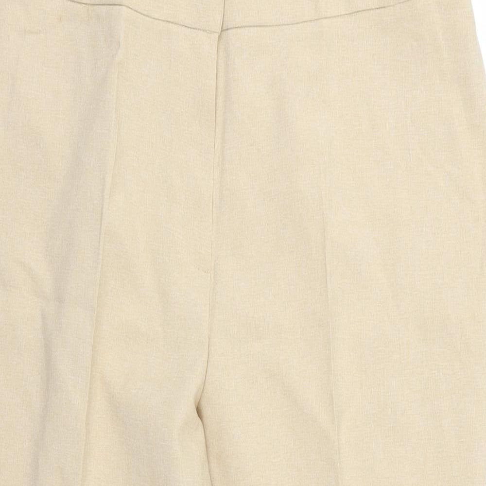 For Women Womens Beige  Rayon Trousers  Size 18 L23 in