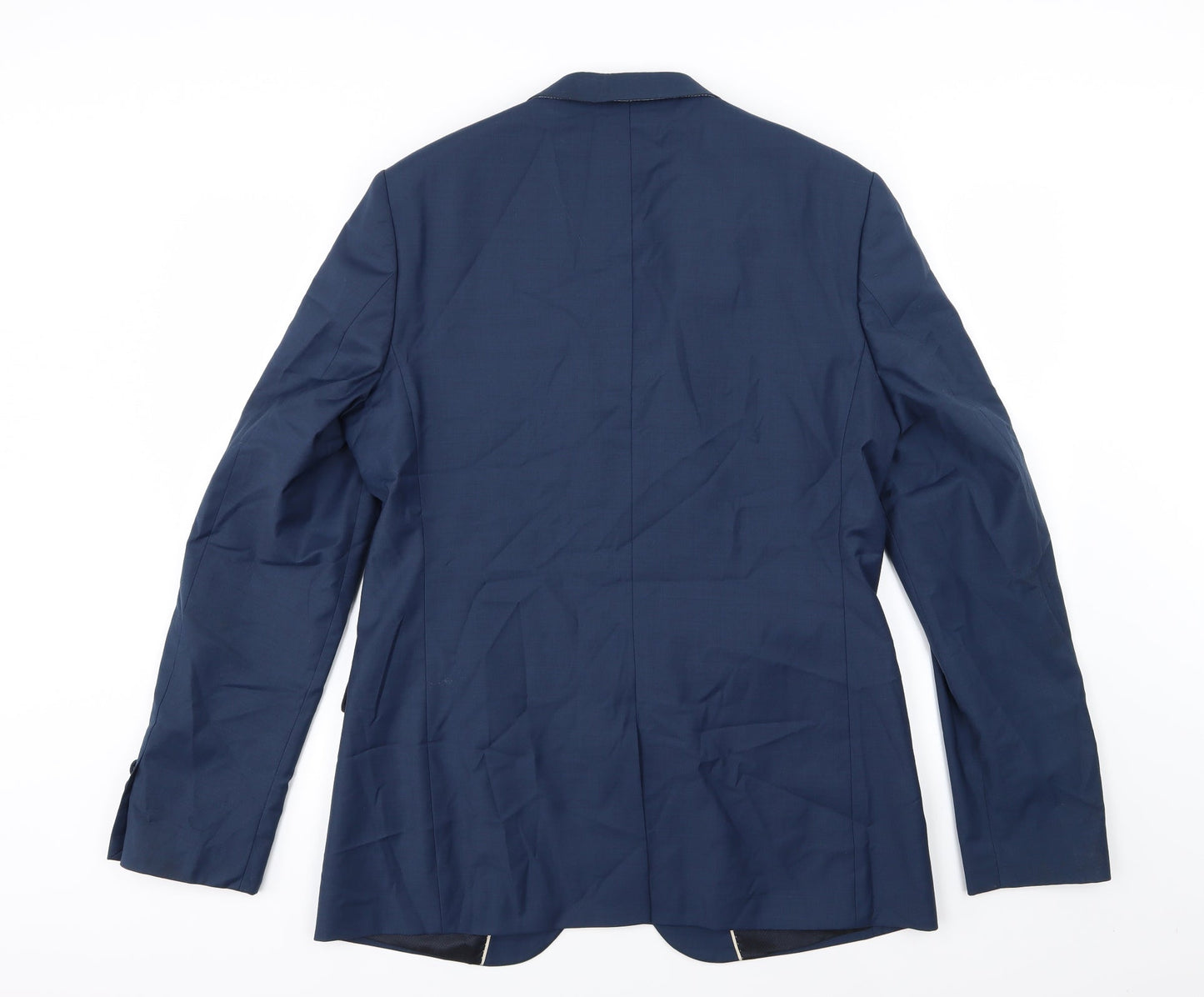 River Island Mens Blue   Jacket Suit Jacket Size 42