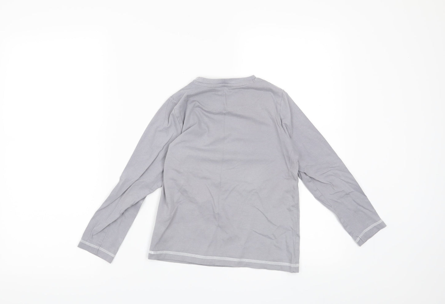 Very Boys Grey   Basic T-Shirt Size 7 Years  - up all night