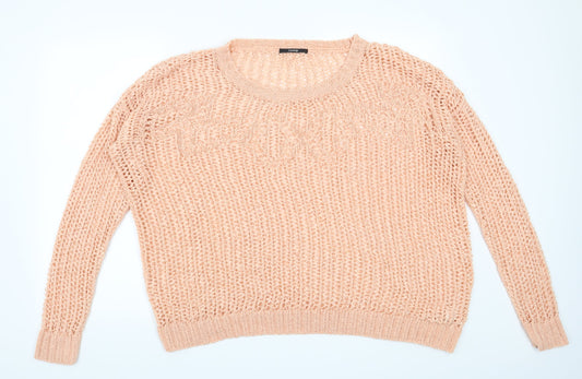 George Womens Orange   Pullover Jumper Size 14