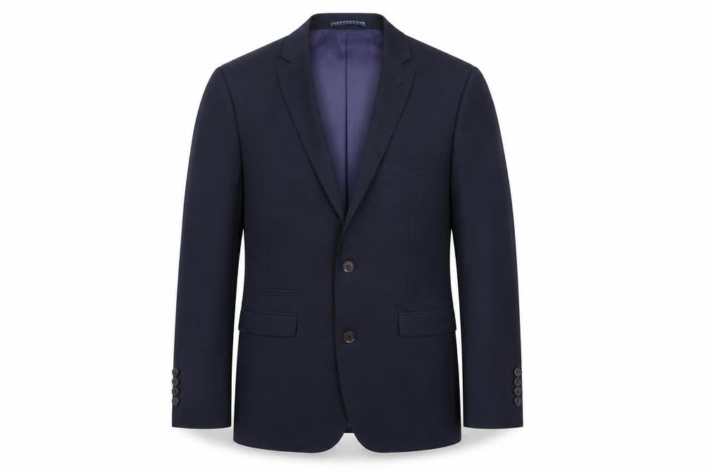 ONESIXFIVE Mens Blue   Jacket Suit Size 40
