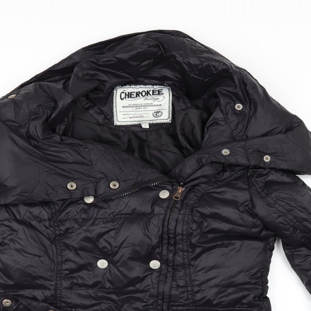 Cherokee Womens Black   Jacket  Size 10