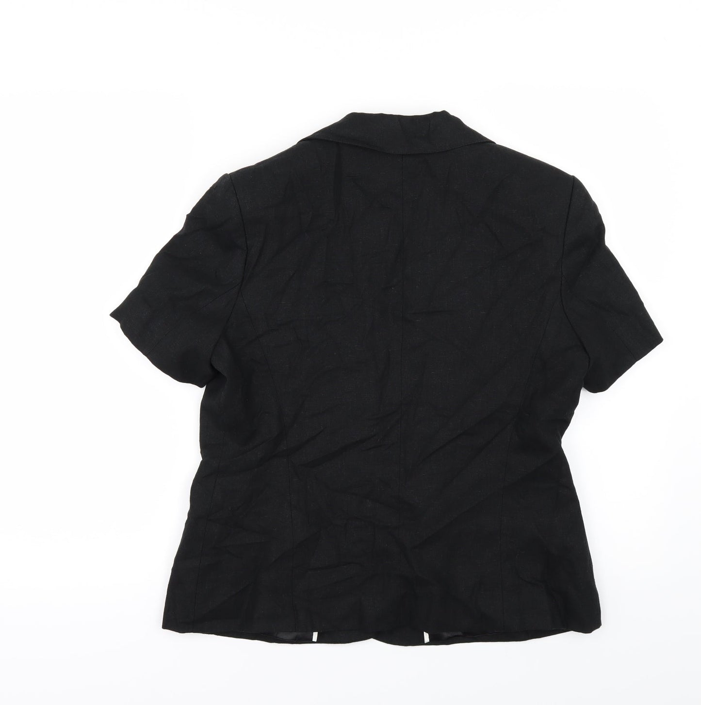 Anna Rose Womens Black   Jacket Coatigan Size 12