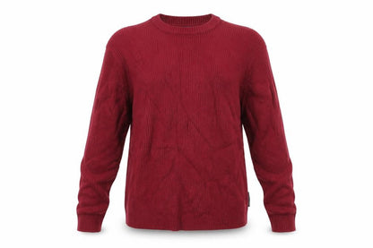 Front view of French Connection women’s red jumper, size S