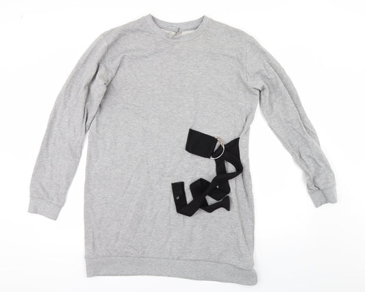 ASOS Womens Grey   Pullover Sweatshirt Size 12
