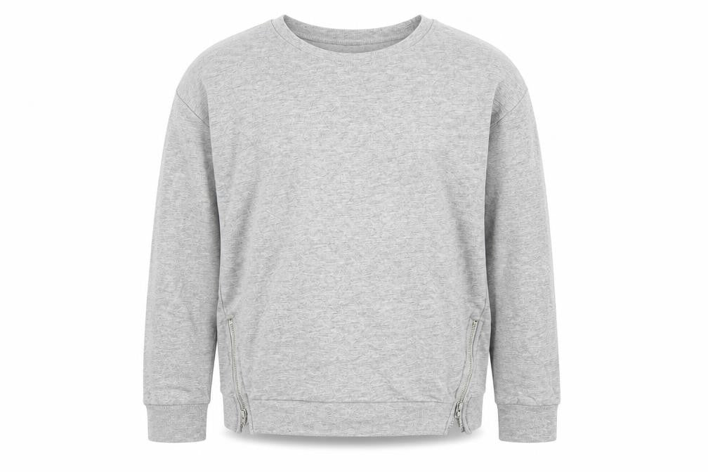 New Look Girls Grey   Pullover Sweatshirt Size 12-13 Years