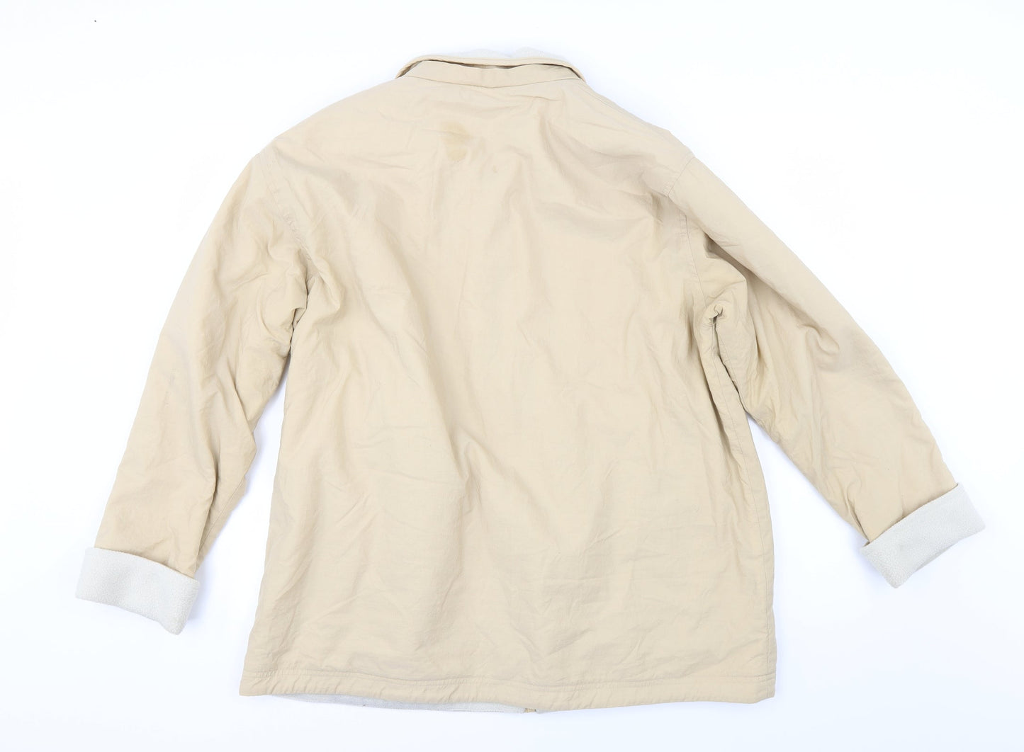 Marks and Spencer Womens Beige   Jacket  Size 14  - Reversible