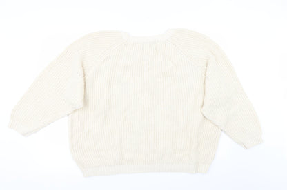 Back view of Next women’s ivory jumper, size XL