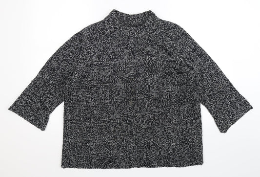 F&F Womens Blue  Knit Pullover Jumper Size 14
