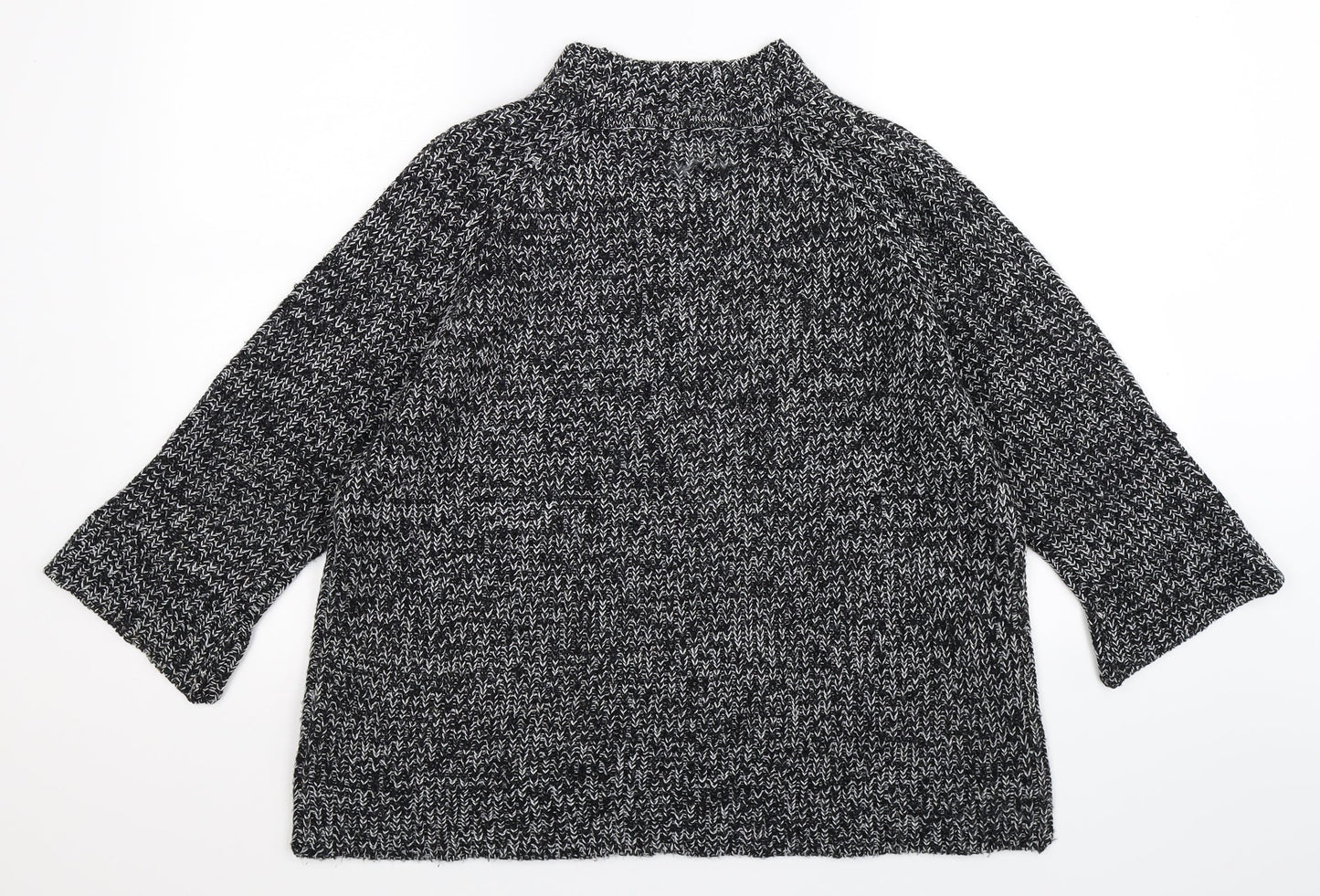 F&F Womens Blue  Knit Pullover Jumper Size 14