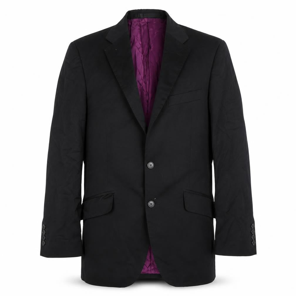 Marks & Spencer Mens Black   Jacket Suit Jacket Size 36