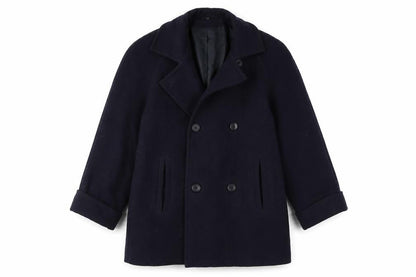 Front view of Edinburgh women’s blue jacket, size UK 10