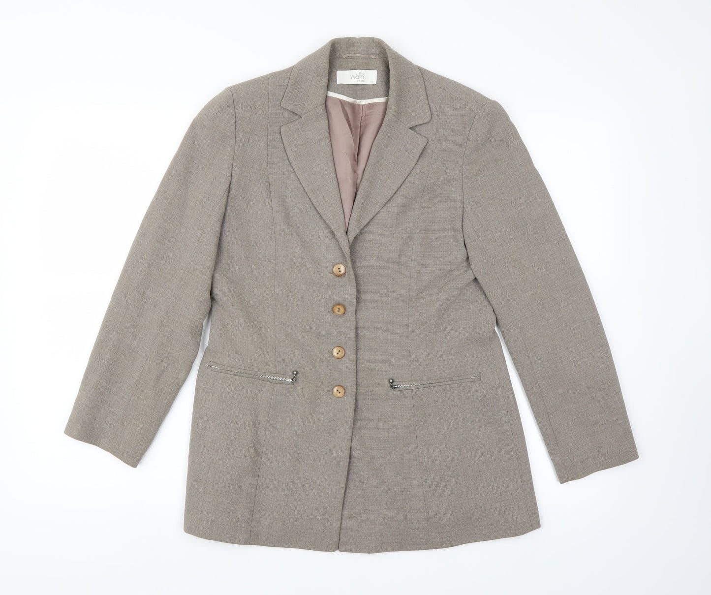 Wallis Womens Brown   Jacket  Size 10