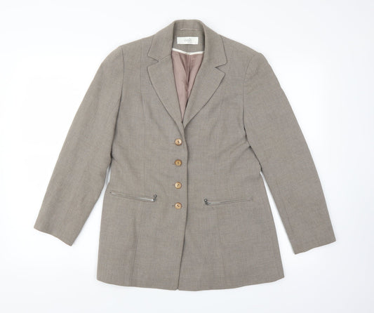 Wallis Womens Brown   Jacket  Size 10