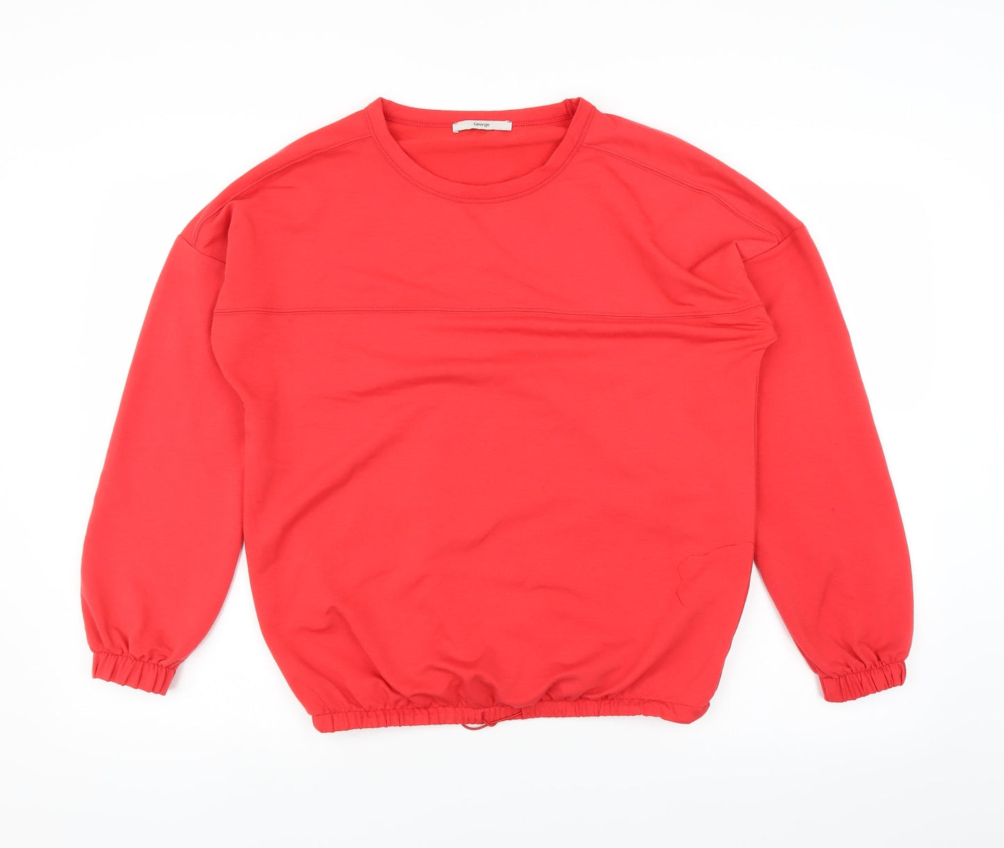 George Womens Red   Pullover Jumper Size 10