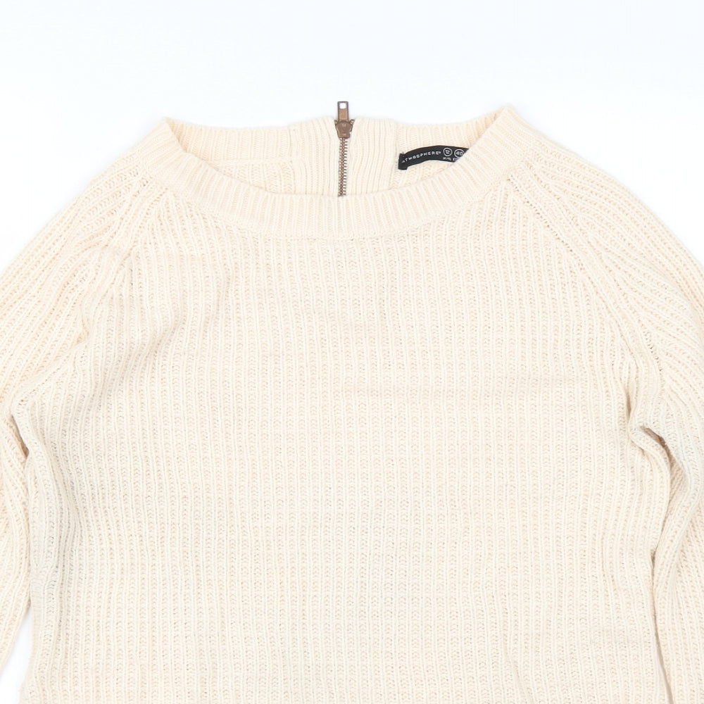 Atmosphere Womens Beige   Pullover Jumper Size 12