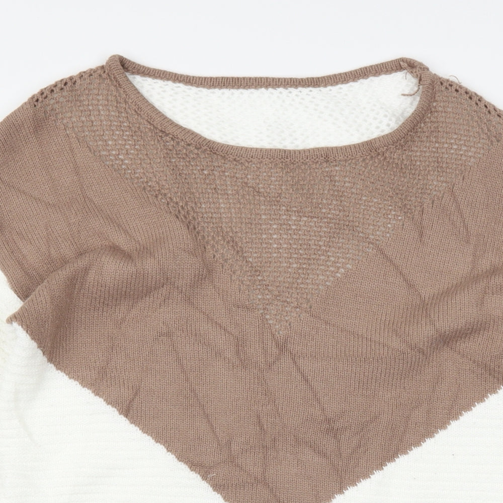 Preworn Womens Brown   Pullover Jumper Size S