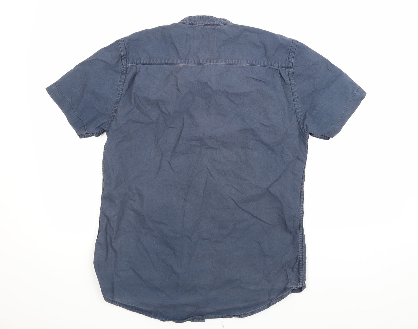 Red Herring Mens Blue    Button-Up Size S
