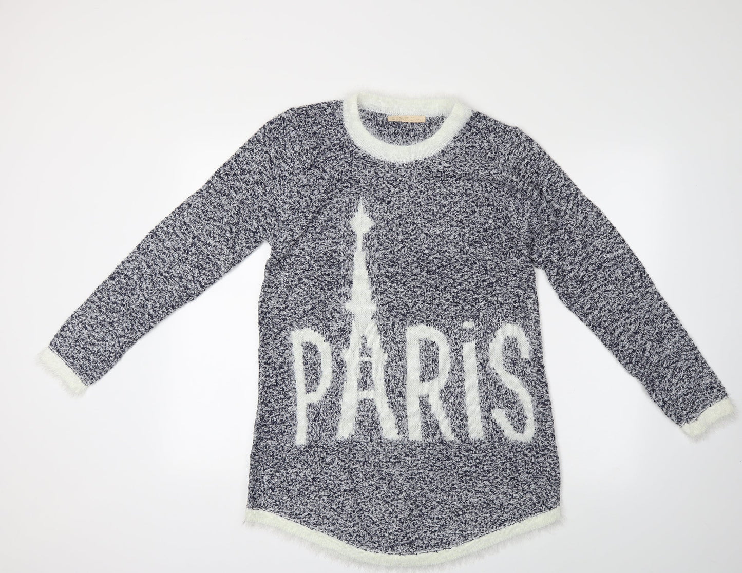 L.I.N.H.H. Womens Blue   Pullover Jumper Size M
