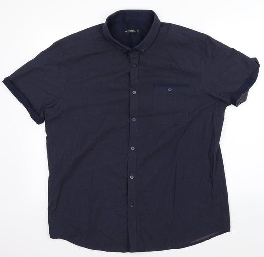 Cedar Wood State Mens Blue    Button-Up Size XL
