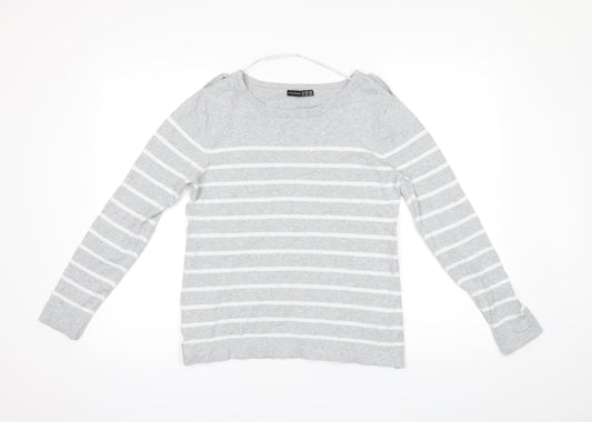 Atmosphere Womens Grey   Cardigan Jumper Size 14