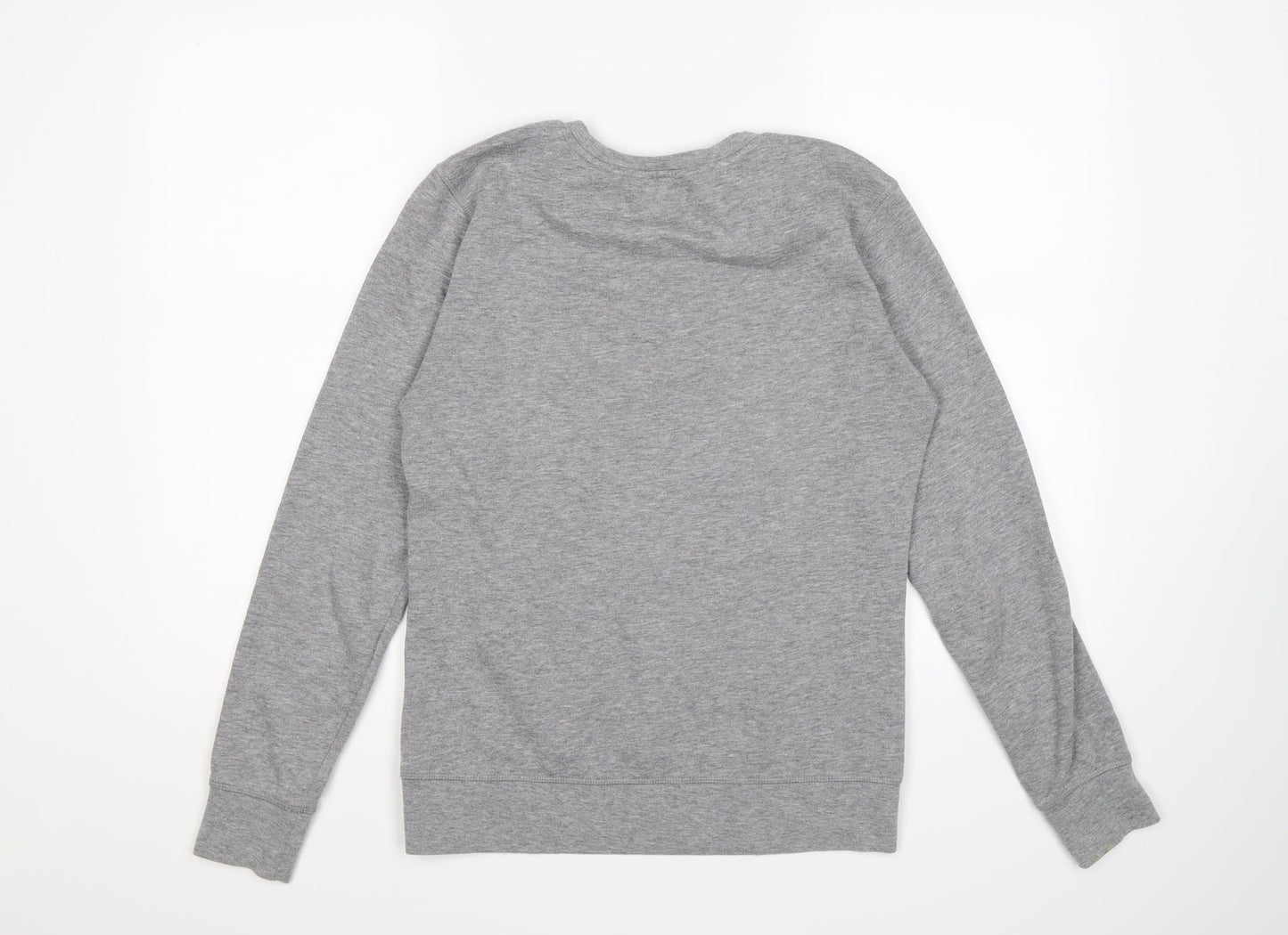 Preworn Womens Grey  Jersey Pullover Sweatshirt Size S  - mama