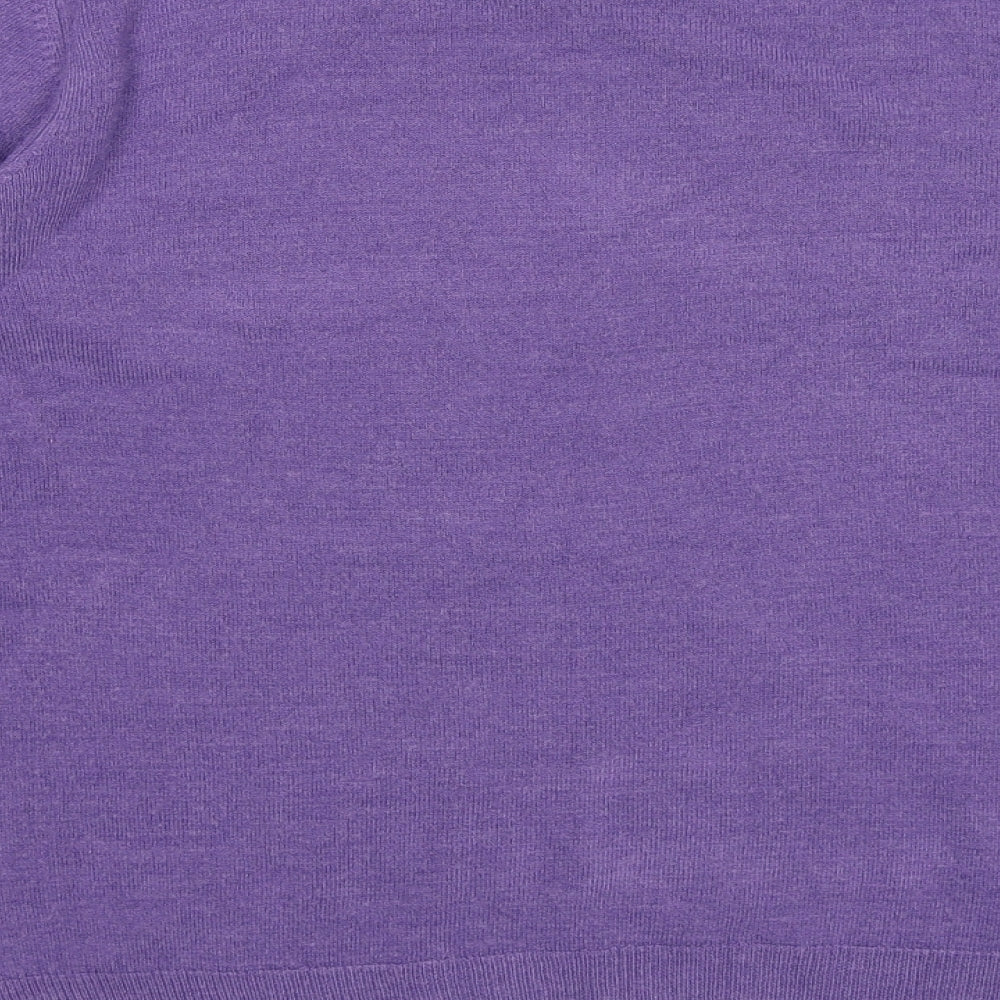 BHS Womens Purple  Knit  Jumper Size 12