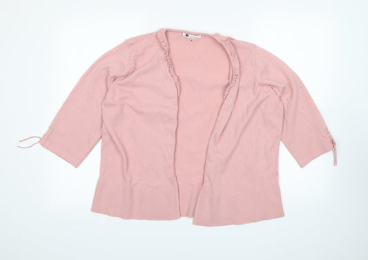 George Womens Pink   Cardigan Jumper Size 2