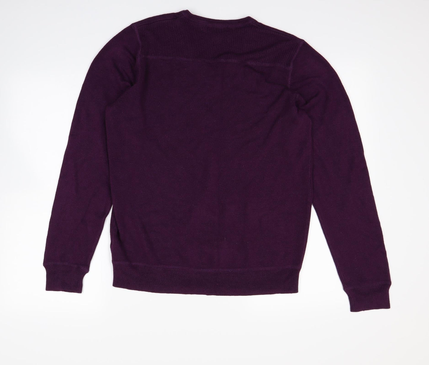 Redhering Mens Purple   Pullover Jumper Size L