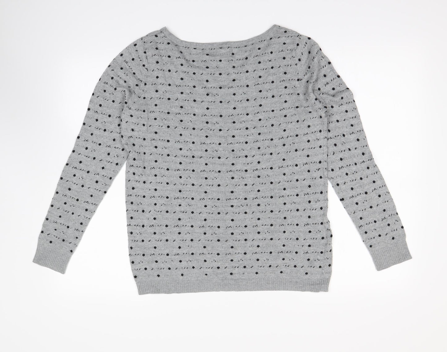 Gap Womens Green Polka Dot  Pullover Jumper Size M