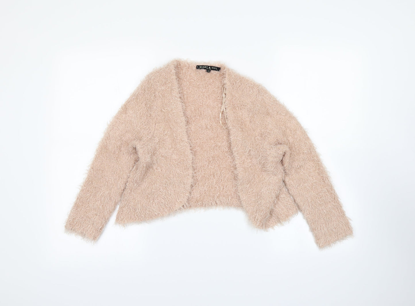 heart&soul  Womens Beige   Cardigan Jumper Size 10