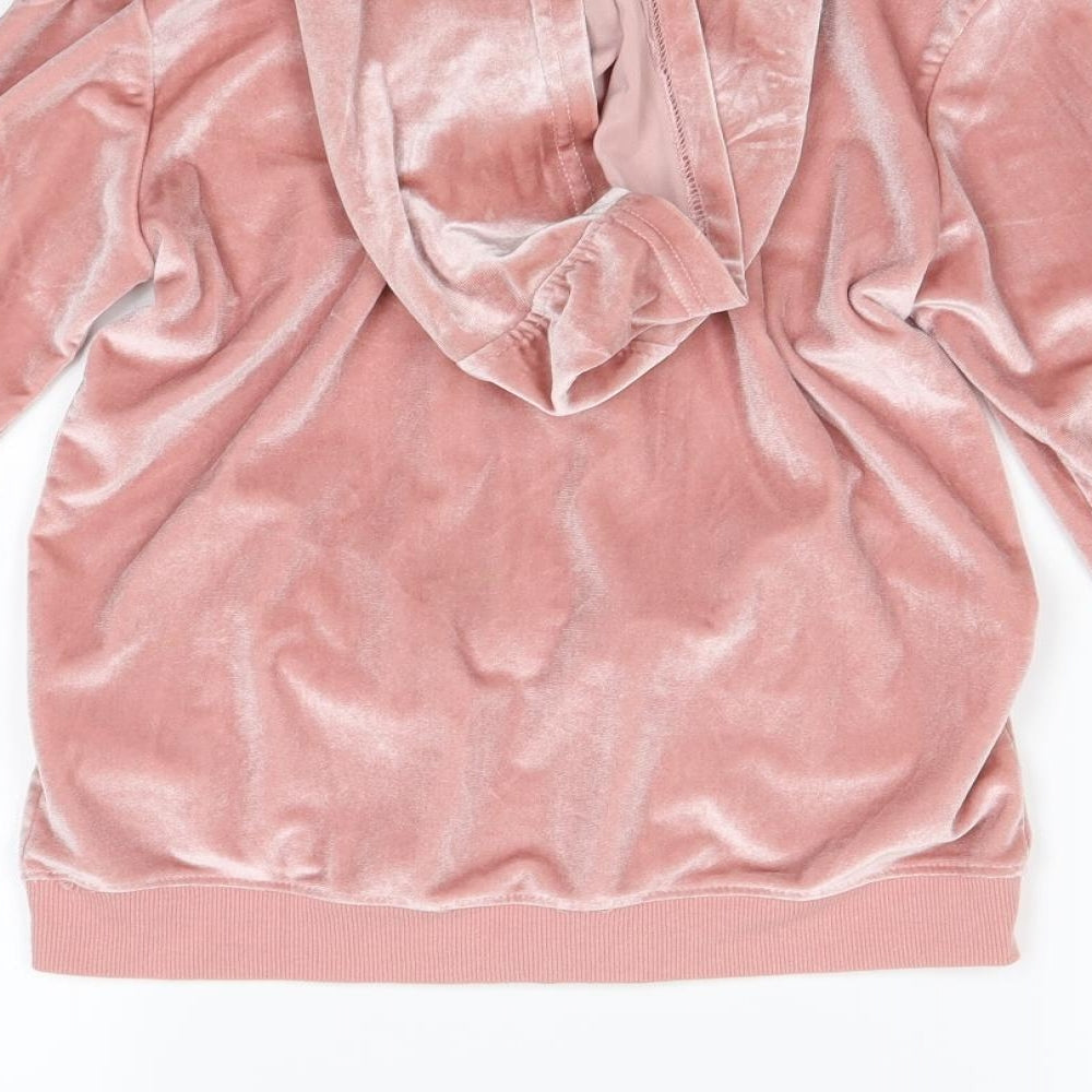 Very Girls Pink   Full Zip Hoodie Size 12 Years