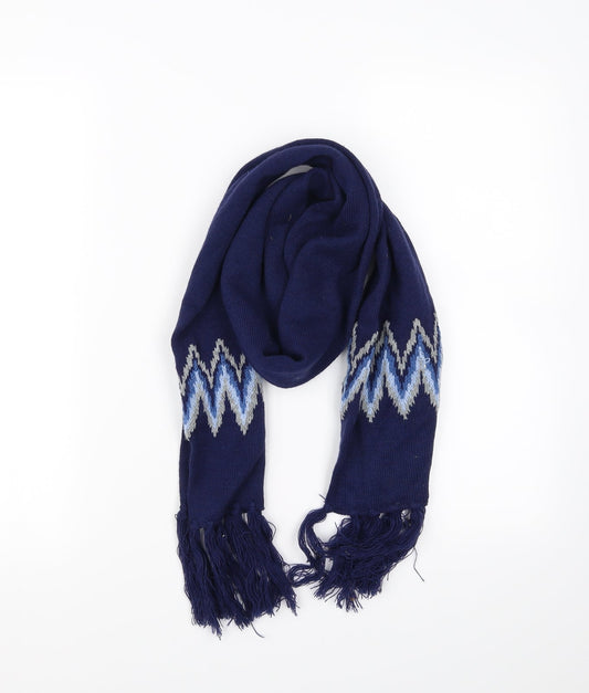 Preworn Mens Blue   Scarf  One Size