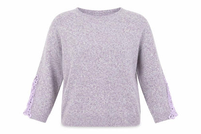Front view of Together women’s purple jumper, size XL
