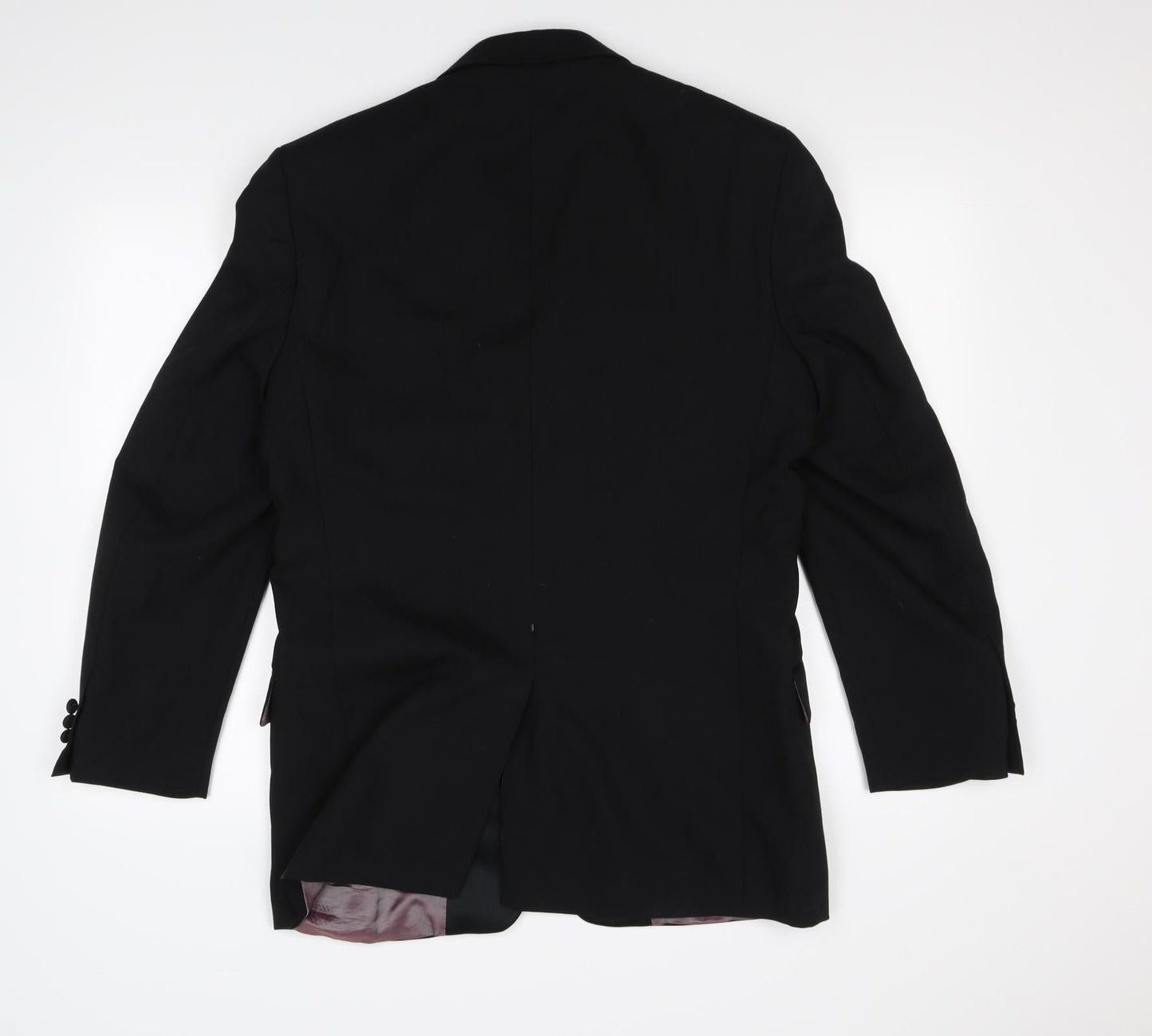 Preworn Mens Black   Jacket Suit Size M