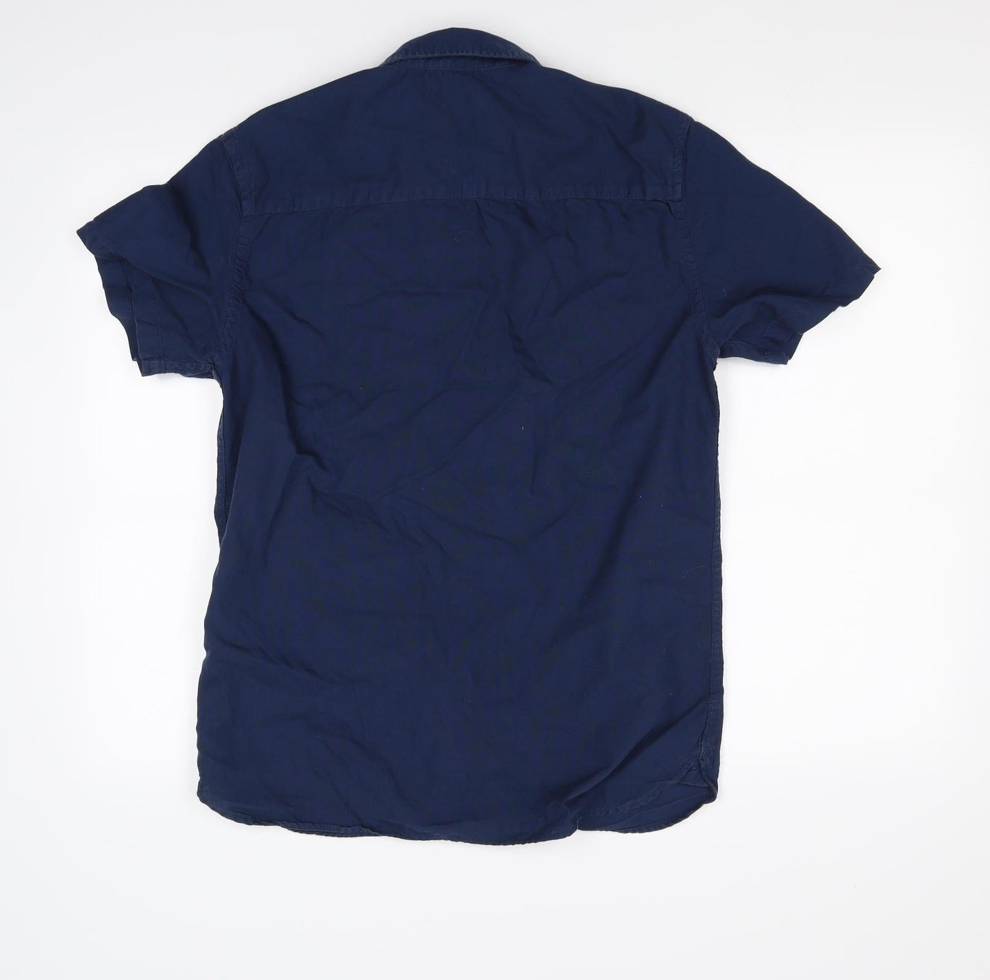 New Look Mens Blue    Button-Up Size M
