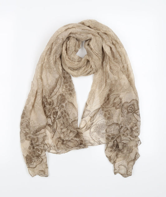 Preworn Womens Beige    Scarf