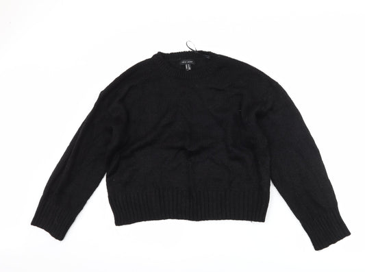 New Look Womens Black   Pullover Jumper Size M