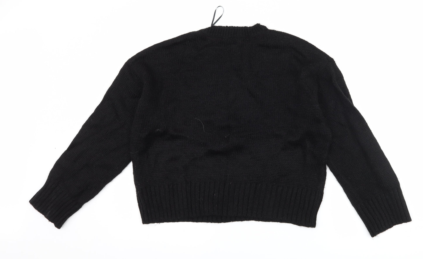 New Look Womens Black   Pullover Jumper Size M