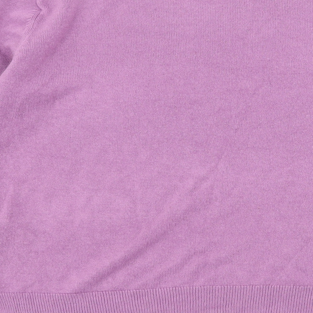 Marks and Spencer Womens Purple   Pullover Jumper Size 14